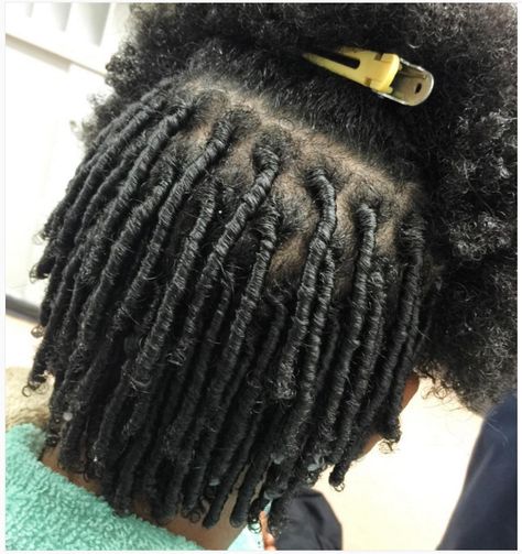 Hair Coils Hairstyles, Long Starter Locs, Comb Twist Men, Comb Coils Natural Hair, Starter Loc Sizes, Coils On Natural Hair, Comb Coils, Comb Twist, Coiling Natural Hair