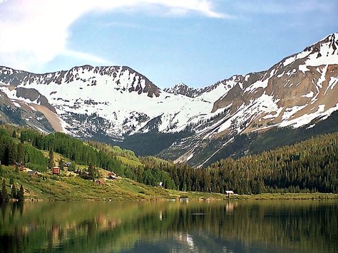 Trout Lake, Lizard Head Pass, Colorado Trout Lake, Road Trip To Colorado, Colorado Fall, Rock River, San Juan Mountains, Landscape Architecture Design, Diy Landscaping, Modern Landscaping, Rio Grande