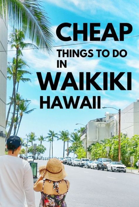 travel hawaii vacation ideas. Cheap things to do in Waikiki Hawaii on a budget. Oahu Hawaii activities. Free. Cheap. How to save money on Hawaii vacation. How much does it cost to go to Hawaii? Beaches, snorkeling, Oahu hikes, dream vacations with amazing island views! Adventures to add to your Waikiki itinerary for Oahu, a week, days. Waikiki Beach travel guide. #oahu #hawaii #waikiki Oahu Hawaii Activities, Things To Do In Waikiki, Hawaii On A Budget, Hawaii Vacation Tips, Oahu Waikiki, Oahu Hikes, Hawaii Activities, Oahu Vacation, Kerala Travel