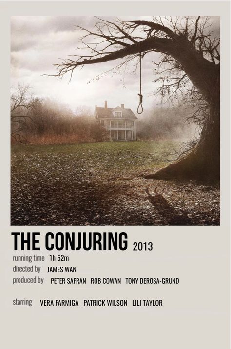 minimal polaroid movie poster for the conjuring Halloween Movie Poster, Indie Movie Posters, Film Polaroid, Anak Haiwan, Iconic Movie Posters, Movie Card, Film Posters Minimalist, Film Horror, رعب نفسي