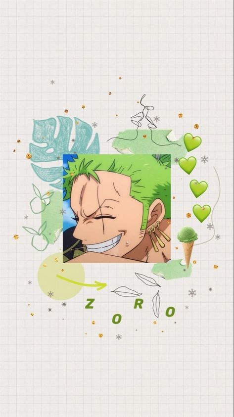 Lockscreen Anime Wallpaper, Zoro Aesthetic Wallpaper, One Piece Zoro Wallpaper, Zoro Wallpapers, One Piece Movies, One Piece Zoro, رورونوا زورو, Photo Polaroid, Arte 8 Bits