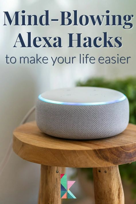 Mind-Blowing Alexa Hacks that Make Life Easier Alexa Hacks, Alexa Tricks, Alexa Commands, Amazon Alexa Skills, Alexa Home, Mental Load, Kitchen Technology, Alexa Skills, Alexa App