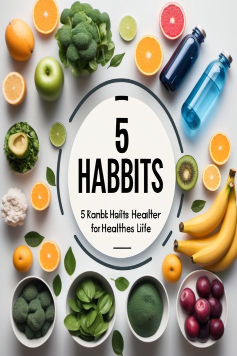 Start your journey to a healthier you with these 5 simple daily habits! Incorporate balanced nutrition, regular exercise, hydration, mindfulness, and quality sleep into your routine for a happier, healthier life. 🌱💪  #HealthyLifestyle #WellnessTips #FitnessJourney Motivation Study, Simple Habits, Balanced Nutrition, Quality Sleep, Daily Habits, Youtube Tutorials, Regular Exercise, Healthier You, Wellness Tips