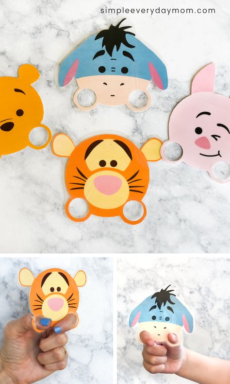 Winnie The Pooh Paper Craft, Winnie The Pooh Diy Crafts, Winnie The Pooh Arts And Crafts, Winnie The Pooh Crafts Preschool, Winnie The Pooh Activities For Kids, Winnie The Pooh Crafts For Kids, Winnie The Pooh Activities, Winnie The Pooh Crafts, Free Printable Winnie The Pooh