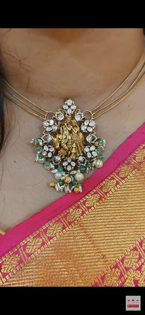 Nallapusalu With Locket, Beads Locket Designs, Short Gold Necklace In 20 Grams, Kante Indian Jewellery, Gold Lockets Indian Pendants, Kante Necklace Designs, 20 Grams Gold Necklace Designs, 20grams Gold Necklace Designs, Lockets Gold Indian