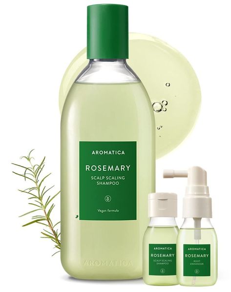 Aromatica Rosemary, Rosemary Shampoo, Hotel Toiletries, Hair Care Oils, Makeup Blender Sponge, Rosemary Essential Oil, Hair Growth Shampoo, Vegan Hair, Hair Spa