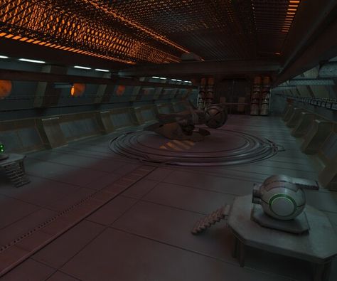 ArtStation - Abandoned space station | Resources Abandoned Space Station, Space Station Interior, Space Station, The Year