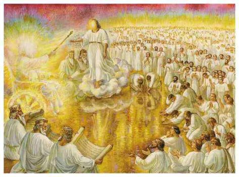 JESUS IS ALIVE IN HEAVEN – GOD'S HOTSPOT Lambs Book Of Life, Mount Zion, Jesus Is Alive, Bible Images, Book Of Revelation, Biblical Art, Lion Of Judah, Jesus Pictures, God Almighty