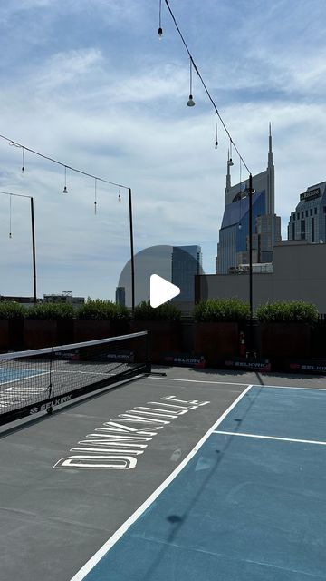 Caitlin Lucia | Nashville Realtor on Instagram: "You need to check out this rooftop pickleball court in Nashville located at the @bobbyhotel! The court can be booked via the Bobby Hotel website now through October 20th. Paddle rentals are included with booking, and all skill levels are welcome. This was our first time playing pickleball, and I think we’ve found a new activity we love! #bhnpartner" Playing Pickleball, Pickleball Court, Hotel Website, The Court, Pickleball, Spring Break, Nashville, First Time, This Is Us