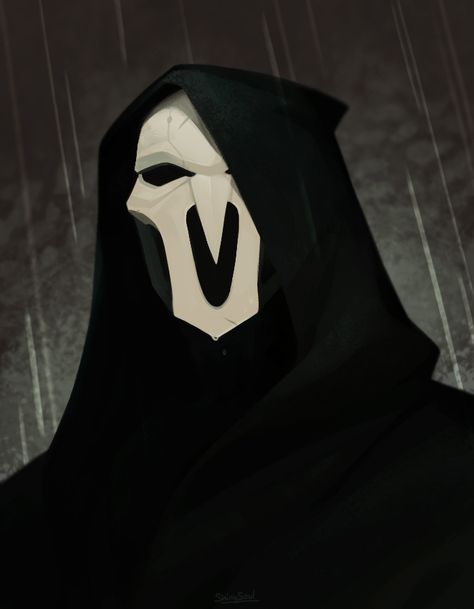 The Reaper Overwatch, Ow2 Reaper, Reaper Fanart Overwatch, Reaper Icon Overwatch, Reaper Pfp Ow, Reaper Overwatch Pfp, Overwatch Reaper Fanart, Reaper Overwatch Wallpaper, Gabriel Reyes Fanart