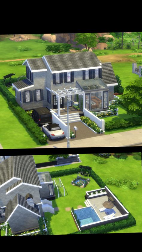 Sims4 Houses Ideas Base Game, Sims 4 Base Game House Exterior, Meditterean House, Sims 4 Big Family House Base Game, The Sims 4 Gallery Houses, The Sims 4 Gallery Houses Base Game, Sims Inspiration, Medieval Houses, Sims 4 House Design