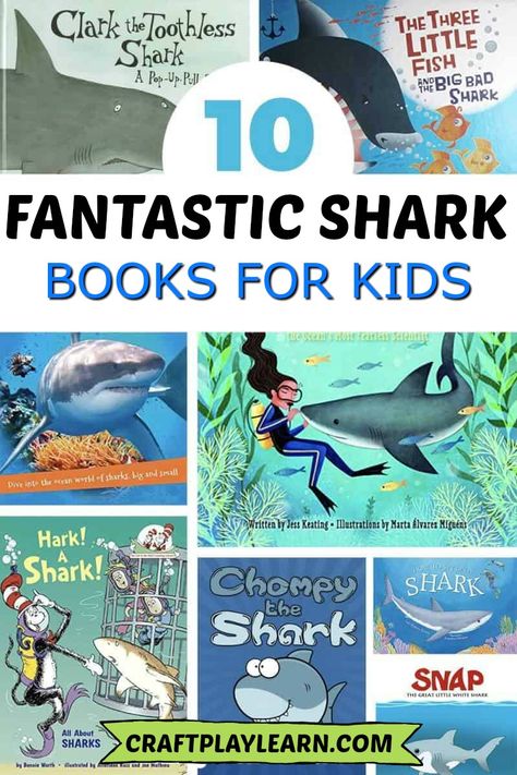 Does talking about sea animals and creatures light up your toddler’s eyes? Time to get your hands on some books to keep his interest going momma! And whether you may or may not have introduced sharks to your little one, now’s the time to- with the help of some kids books about sharks.  So here’s helping you discover the best shark books for kids to get your little one to sink his teeth into! Read on to get access to my personal favorites!  #animal #shark #sea Misunderstood Shark, Shark Books, All About Sharks, Shark Facts, Feminist Books, Sharks For Kids, Preschool Books, Printable Books, Books For Kids