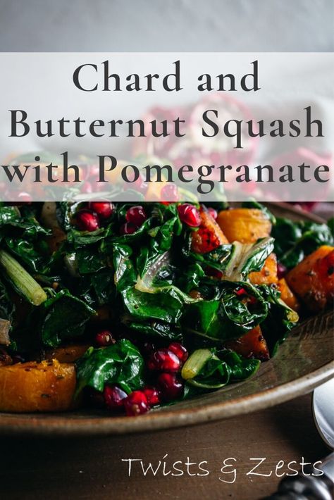 Rainbow Swiss Chard Recipe, Squash Sauteed, Preparing Butternut Squash, Farm Meals, Chard Recipes Healthy, Butternut Squash Side Dish, Swiss Chard Recipes Easy, Rainbow Chard Recipes, Butternut Squash Gratin