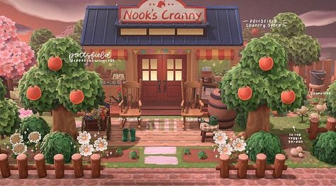 Country Store, A Pumpkin, Small Shop, Pumpkin Patch, Animal Crossing, Gaming, Table Decorations, Canning, On Instagram