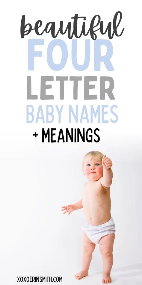 cute bay standing up and title beautiful four letter baby names with meanings 4 Letter Boy Names, 4 Letter Girl Names, 3 Letter Names, 4 Letter Names, Short Baby Boy Names, Short Baby Girl Names, Irish Baby Boy Names, Baby Boy Names List, Irish Baby Girl Names