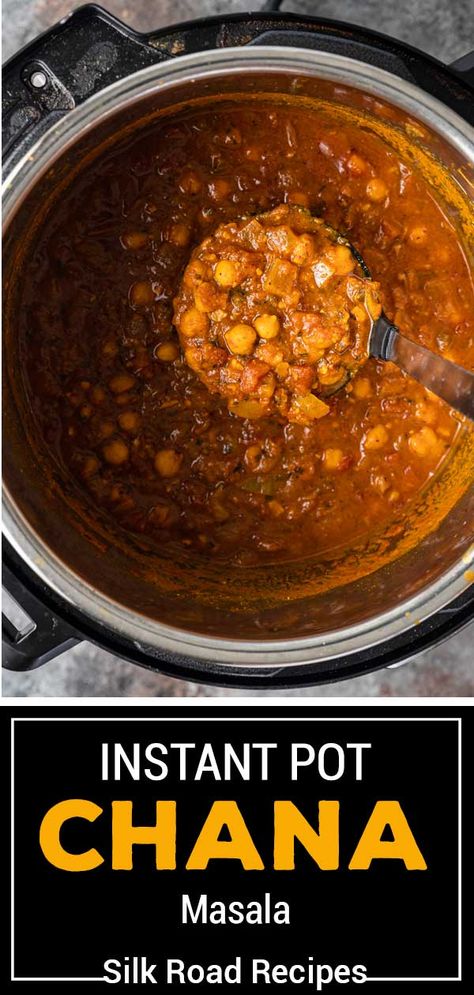 Instant Pot Indian Food Recipes, Instant Pot Chana Masala, Best Chole Recipe, Punjabi Chana Masala Recipe, Instant Pot Curry, Punjabi Chole, Chole Recipe, Chickpeas Curry, Chana Masala Recipe