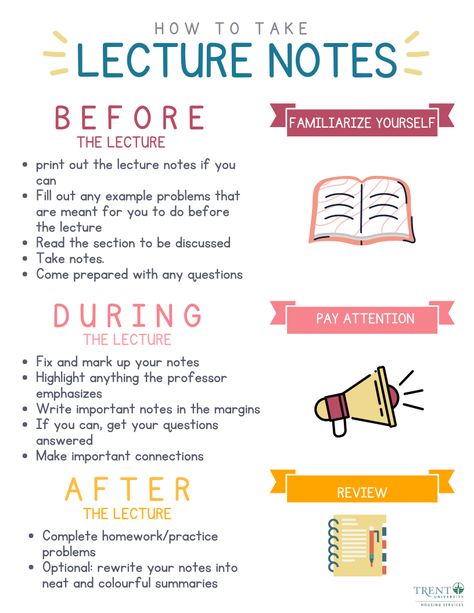 How To Take Lecture Notes, How To Be Organized For School, Studie Hacks, Study College, Note Taking Tips, College Student Hacks, School Study Ideas, Exam Study Tips, Study Strategies