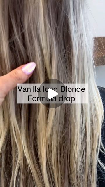 Lisa Mathews on Instagram: "Vanilla Iced Blonde achieved using my fave @redken products 👇  Breakdown: Partial foilayage using Redken flashlift 1:2 leaving just enough depth to make her blonde pop more. I love using Flash lift for all my bright blondes because it gives me 9 levels of clean lift with built-in bonding to protect bonds and reduce breakage + the hair looks and feels amazing!   Tipped out ends and pulled foils to give her a more even blended blonde   Toning formula: Redken shades 010N 010GRO 10P   Styled with @oliviagarden_int 1.25 curling iron   Finished with the ABC leave in treatment that instantly makes the hair 10x smoother and protects from heat damage up to 450 degrees   Tag someone who need to see this  Like and save for reference   @behindthechair_com @haleygable @cait Foilayage Blonde Hair, Partial Foilayage, High Lift Blonde, Redken Products, Blended Blonde, Blonde Foils, Blonde Hair Goals, Redken Shades, Ice Blonde