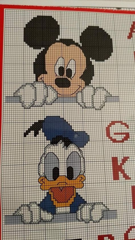 Disney Cross Stitch Patterns, Pixel Drawing, Disney Cross Stitch, Cross Stitch Baby, Crochet Cross, Needlepoint Patterns, Cross Stitch Animals, Knitting Charts, Plastic Canvas Patterns