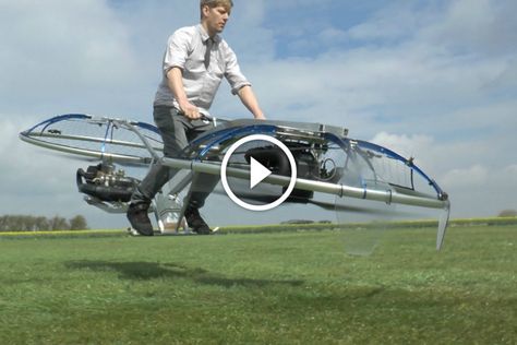 Colin Furze, Hover Bike, Homemade Machine, Mobil Futuristik, Flying Machine, Flying Vehicles, 3d Street Art, Flying Car, Future Tech