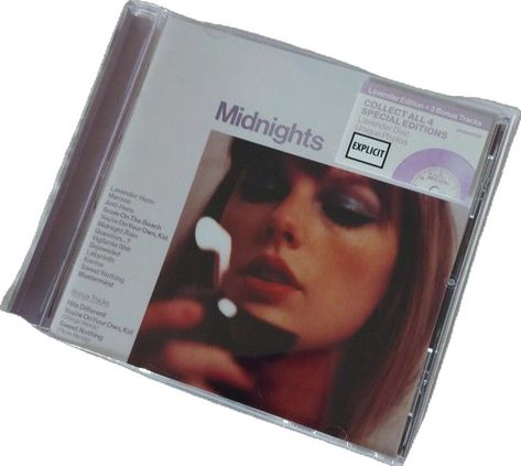 Midnights Lavender Edition, Sweet Nothings, Music Album, Cd, Lavender, Music