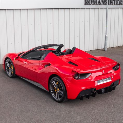 Ferrari 488 Spider, Ferrari Spider, 488 Spider, Cars Uk, Ferrari 488, Performance Engines, Racing Seats, Forged Wheels, Paint Protection