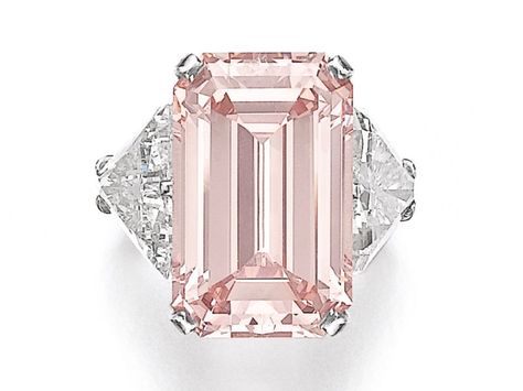 17.07 carat fancy intense pink diamond with estimated price tag of $12 million to $15 million. Don't you love it??? Coming up at Sotheby's Pink Emerald, Pink Diamond Ring, Emerald Cut Diamond Ring, Diamond Alternatives, Diamond Ring Settings, Heart Shaped Diamond, Emerald Cut Diamonds, Pink Diamond, The Star