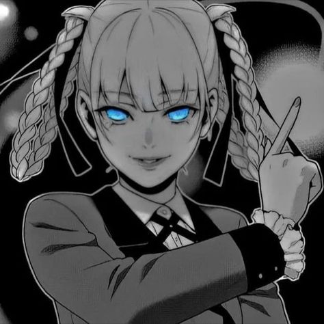 ﹒੭ Tags: Pfp | Pdp | Pp | Icon | Photo de Profil | Discord | Instagram | Tik Tok | Pinterest | Twitter | Japon | Japan | Anime | Manga | Video Games | Gambling School | Kakegurui Twin | Kakegurui | Kirari Momobami Anime Monochrome Aesthetic, Kirari Momobami, Monochrome Aesthetic, Manga Icons, Anime Monochrome, Blue Box, Aesthetic Anime, Anime, Blue