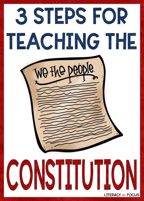 Constitution Lesson Plans Elementary, Constitution Activities For Kids, Constitution Activities Middle School, Teaching Constitution, Constitution Activities, Teaching Government, 4th Grade Social Studies, 5th Grade Social Studies, Curriculum Mapping