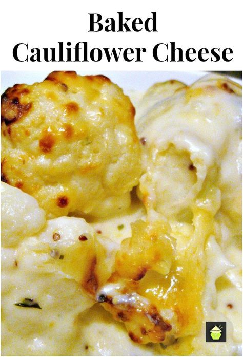 Cauliflower Cheese! Also good if you need to make ahead. Simply put it in the oven when you're ready! Please enjoy Basic Cheese Sauce, Baked Cauliflower Recipe, Bacon Cauliflower, Cauliflower Dishes, Cauliflower Cheese, Baked Cauliflower, Roast Dinner, Cheese Sauce, Veggie Dishes