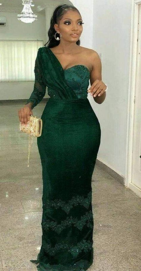 Asobi Styles, Lace Asoebi Styles, Nigerian Lace Dress, Nigerian Dress Styles, Aso Ebi Lace Styles, Nigerian Dress, Nigerian Lace Styles, African Wedding Attire, African Lace Styles