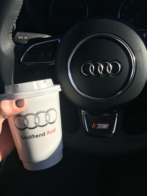 Coffee from my Audi dealership. Also in my favourite T/A cup ☕️☕️ Audi Dealership, Bmw Classic Cars, Bmw Classic, Audi Cars, Car Dealership, Audi, Cool Cars, Classic Cars, Bmw