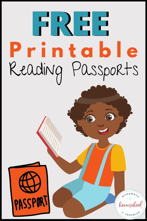 Make reading fun and engaging for your early learner or elementary student with these free, printable reading passports. Reading Programs For Kids, Reading Rewards, Make Reading Fun, Passports For Kids, Elementary Books, Passport Template, Summer Reading Challenge, Kids Book Club, Reading Anchor Charts