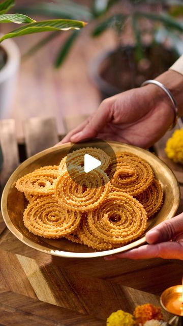 Your Food Lab on Instagram: "Crispy, tasty & easy to prepare Diwali Special Chakli recipe at home ♥️😋

Celebrate the true spirit of Diwali with a food fiesta, made even more special with Independence Refined Soyabean Oil! 

Which dish do you love preparing at home during Diwali? 😍

Comment “Chakli” & i will share the full recipe in your DMs 🙌

✨ Happy Diwali in advance ✨

#Kankanmeinbharat
#HappyDiwali #Diwali2024 #Foodfiesta #Chakli #DiwaliPakwaan #independence #reliance #YFL #sanjyotkeer" Diwali Dishes, Chakli Recipe, Diwali Special, Food Lab, Happy Diwali, Diwali, A Food, Lab, Quick Saves