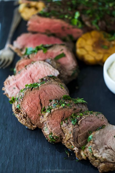 sliced herb crusted beef tenderloin roast on a serving platter Venison Tenderloin Recipes, Leftover Roast Beef Recipes, Butter Beef, Cooking Beef Tenderloin, Venison Tenderloin, Creamy Horseradish Sauce, Beef Tenderloin Recipes, Leftover Roast Beef, Beef Tenderloin Roast