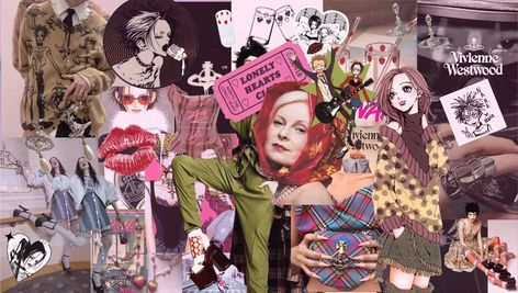 Nana Macbook Wallpaper, Vivienne Westwood Desktop Wallpaper, Pc Collage Wallpaper, Vivienne Westwood Wallpaper Laptop, Vivienne Westwood Collage, Nana Pc Wallpaper, Nana Laptop Wallpaper, Nana Wallpaper Desktop, Vivienne Westwood Wallpaper