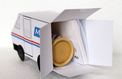 Post Office Party, Office Retirement Party, Office Mailboxes, Birthday Mail, Truck Party Favors, Mail Truck, Office Birthday, Party Hostess, Trucks Birthday Party