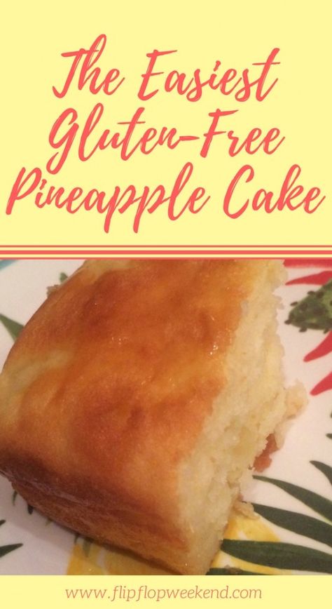 The Easiest Gluten-Free Pineapple Cake You Could Ever Make Gluten Free Cake Mixes, Boxed Cake, Baking Items, Vegetarian Cake, Poor Family, Gluten Free Cake, Pineapple Upside, Gluten Sensitivity, Pineapple Upside Down Cake