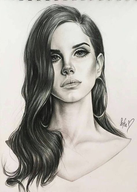 Painting Doodles, Drawings Of, Easy Pencil Drawings, Lana Del Rey Art, People Drawings, Sketchbook Painting, Tumblr Drawings, Sumi E Painting, Girl Drawing Sketches