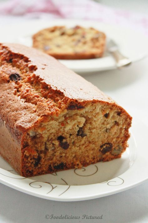 Cranberry, raisin and walnut loaf | Foodolicious Pictured Baking Together, Cranberry Walnut Bread, Walnut Loaf, Raisin Cake, Raisin Recipes, Cranberry Cake, Loaf Cakes, Christmas Shopping List, Walnut Bread