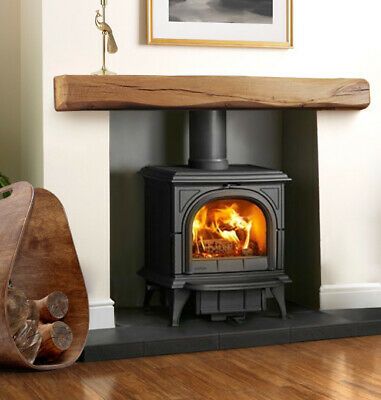 SOLID OAK FIREPLACE MANTEL BEAM MANTELPIECE Wood Lintel Log Burner Mantle Shelf | eBay Wood Lintel, Mantle Beam, Oak Beam Fireplace, Wood Burner Fireplace, Wood Burning Stoves Living Room, Log Burner Fireplace, Log Burner Living Room, Design Camino, Rustic Mantle