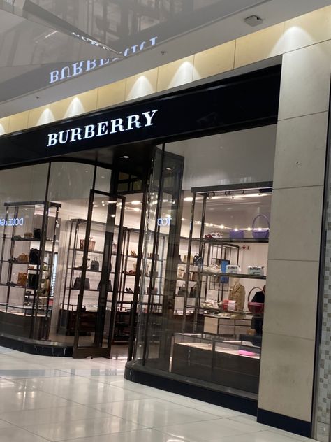 #burberry #shops #aesthetic #mall Shops Aesthetic, Burberry Aesthetic, Aesthetic Mall, Burberry Store, Burberry Shop, Aesthetic Shop, Shopping Mall, Fashion Brands, Burberry