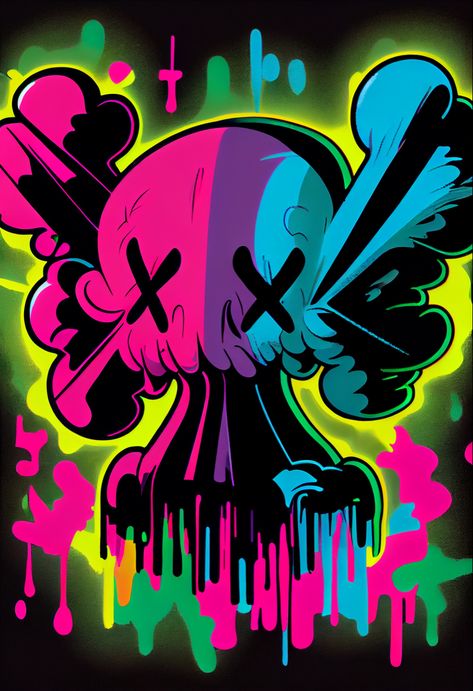 Digital artwork and variety products for sale! Kaws Wallpaper, Graffiti Wallpaper Iphone, Scary Wallpaper, Graffiti Style Art, Graffiti Font, Graffiti Wallpaper, Cool Wallpapers Art, Graffiti Styles, Neon Art