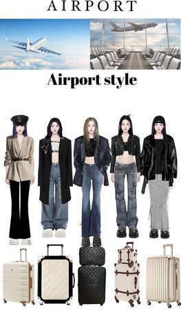 Staaaa_designs on ShopLook | The easiest way to find the perfect outfit Kpop Airport Outfits, Long Blazer Coat, Apres Ski Boots, Outfit Kpop, Airport Outfits, Hair Png, Dr Martens Boots, Short Black Hairstyles, Knit Tie