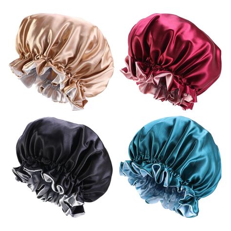 Sleep Hat, Silk Bonnet, Bonnet Cap, Satin Bonnet, Hair Bonnet, Head Ties, Atonement, Shower Cap, Night Cap