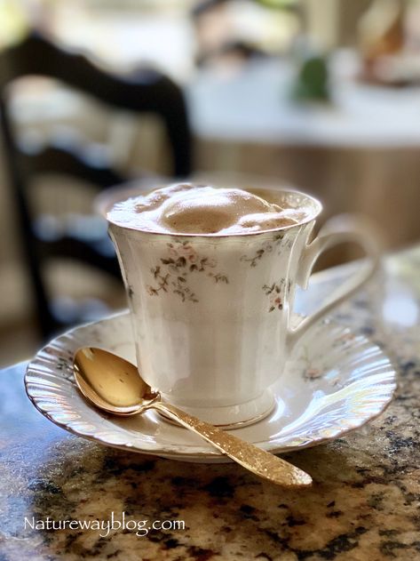 Creamy Cappuccino Cappuccino At Home, Vanilla Cappuccino, French Vanilla Cappuccino, Cappuccino Recipe, Coffee Granules, Home Nature, Cinnamon Coffee, Snack Treat, Chocolate Caramel