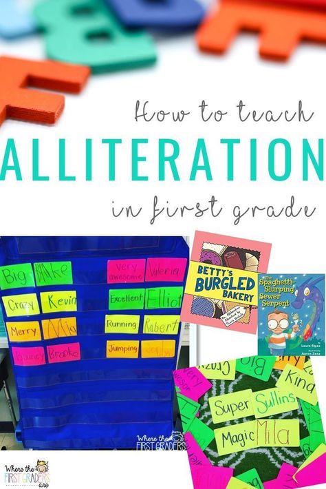 Alliteration Activities, Reading Stations, Poetry Unit, 2nd Grade Writing, First Grade Writing, Reading Comprehension Strategies, Reading Tips, Comprehension Strategies, Beginning Reading