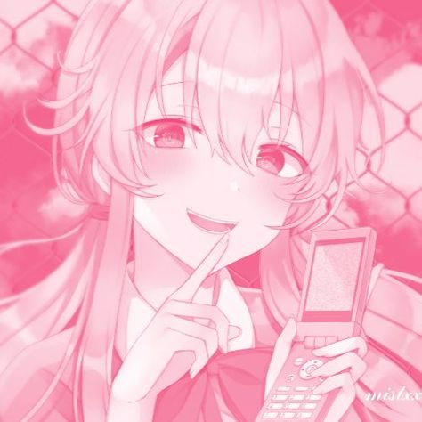 Yuno Gasai Pink Aesthetic, Future Diary Yuno Pfp, Yandere Pfp Pink, Hot Pink Anime Pfp, Anime Pink Pfp, Yuno Gasai Fanart, Yuno Pfp, Cute Anime Pfp Pink, Yuno Gasai Pfp