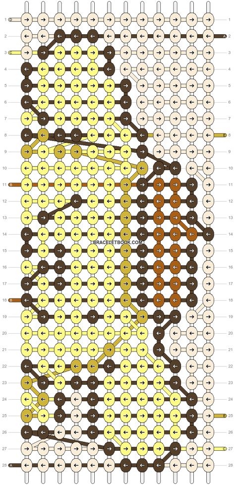 Sanrio Friendship Bracelet, Sanrio Bracelet Pattern, Hello Kitty Friendship Bracelet, Alpha Patterns Cinnamoroll, Pompompurin Alpha Pattern, Hello Kitty Bracelet Pattern, Hello Kitty Alpha Bracelet, Sanrio Thread Bracelet, Hello Kitty Alpha Pattern