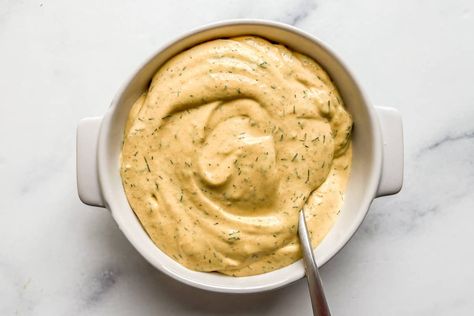 This viral mustard cottage cheese dip recipe is so simple but it's an absolute must-make! Cottage Cheese Mustard, Cottage Cheese Dip Recipes, Deviled Egg Dip, Egg Dip, Cottage Cheese Dip, Cottage Cheese Dips, Mustard Dip, Cheese Dip Recipe, Cheese Dip Recipes